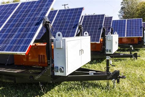 Indianápolis Circa Octubre Paneles solares fotovoltaicos