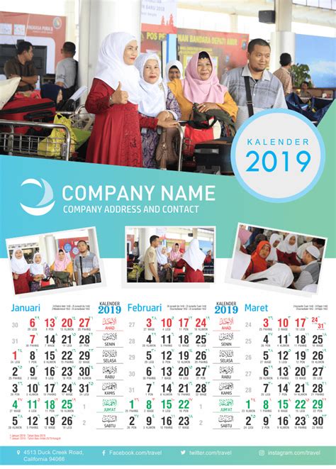 Kalender meja 2017 jumbo pemandangan alam indonesia. 44+ Aksesoris Desain Kalender Meja 2020, Desain Kalender
