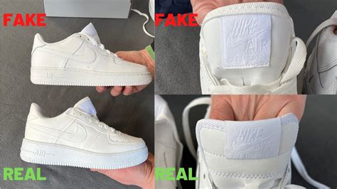 Nike Air Force Legit Check Fake Vs Real Nike Air Force How To Spot Fake Nike Air Force