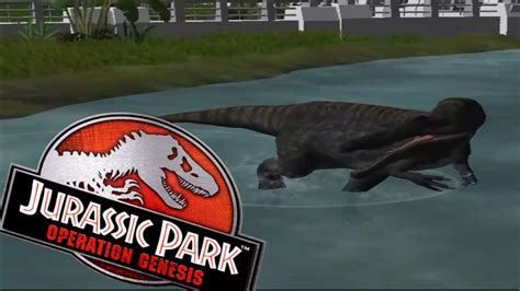 Suchomimus Jurassic Park Operation Genesis Season 8 10 YouTube