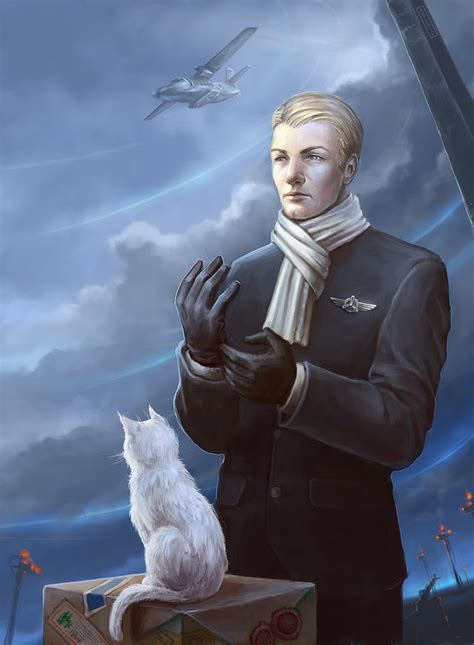 A Pilot And His Cat By Noldofinve On Deviantart