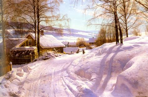 Christopher Volpes Art Blog Great Snow Paintings Again