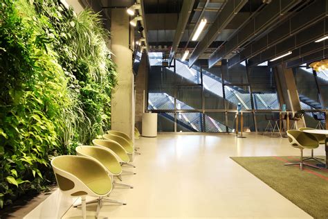 Indoor Vertical Garden Tele 2 Arena Vip Lounge Area