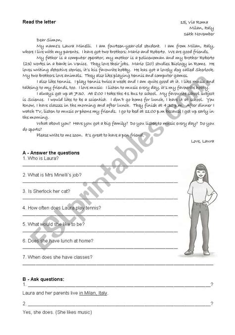 Top Printable Reading Worksheets For 6th Grade Full Reading