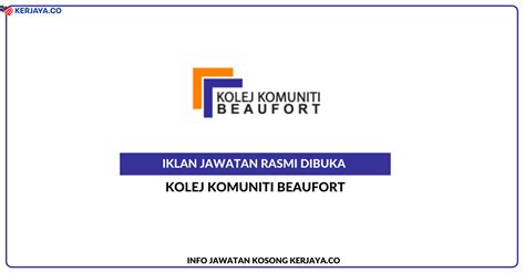 Portal carian jawatan & kerja kosong terpantas di malaysia. Jawatan Kosong Terkini Kolej Komuniti Beaufort • Kerja ...