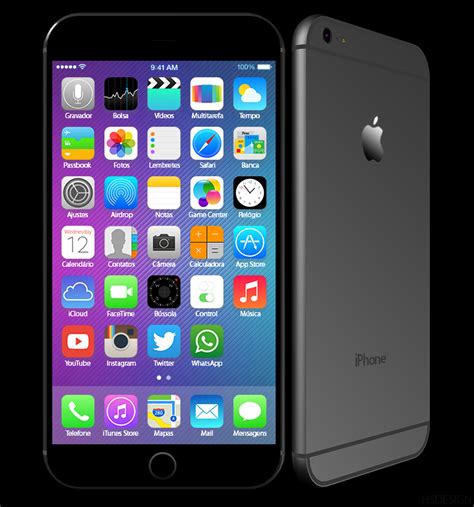 New Iphone 6 55 Inch Version Renders Inspired By Leaks Concept Phones