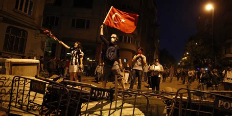 Turkish Police Crack Down On Protests Business Insider