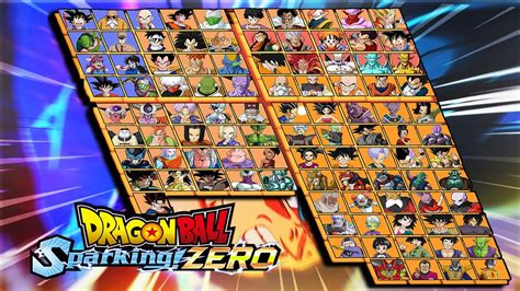 Dragon Ball Sparking Zero Roster Breakdown Youtube