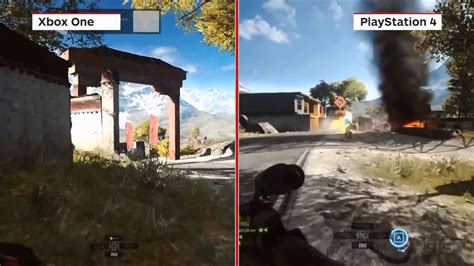 Xbox One Vs Ps4games Graphic Comparison Compilation Youtube