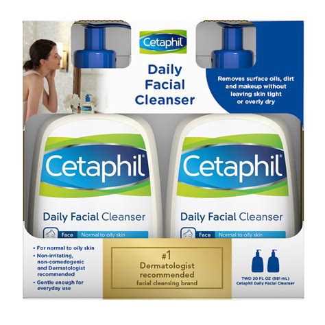 You can change your mind at any time by clicking on the cookie preferences icon at the bottom of each page of our site. Cetaphil Daily Facial Cleanser, 2 pk./20 fl. oz. - BJs ...