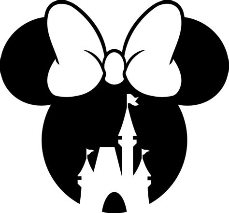 Minnie Mouse Castle SVG Free