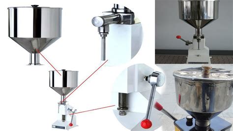 Manual Filling Machine For Lotion Vertical Liquid Filler Manuelle