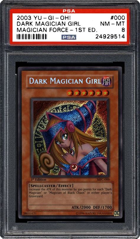 Dark magician card information and card art. 2003 Yu-Gi-Oh! Magician's Force First Edition Dark Magician Girl 1st Edition | PSA CardFacts™