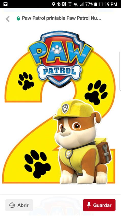 Pin by Stephanie Beltrán on Patrulla Canina Paw patrol birthday Paw