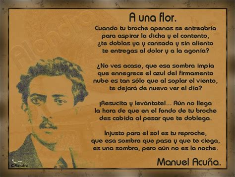 Manuel AcuÑa Poemas Poemas De Amor Escritores