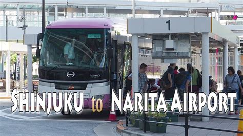 Tokyo Shinjuku To Narita Airport By Willer Bus K Youtube