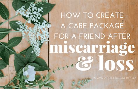 So how can you support a friend who has experienced a miscarriage? Care package and gift ideas for a friend after miscarriage