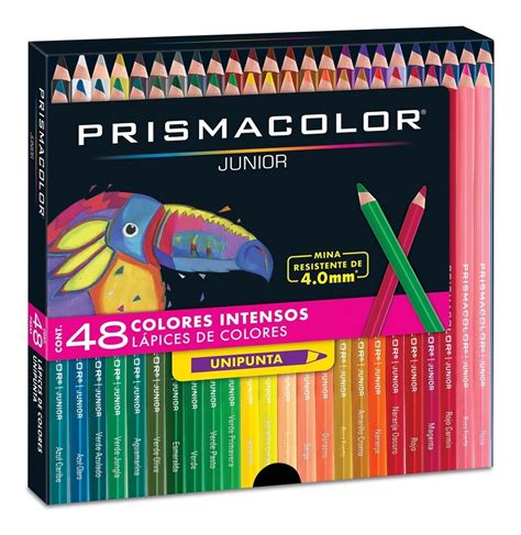 Lápices De Colores Unipunta Prismacolor Junior Con 48 Piezas Envío Gratis