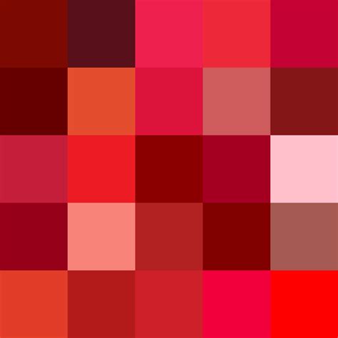 Red is the color that signifies energy. Shades of Red :: Hex, RGB & CMYK Color Codes
