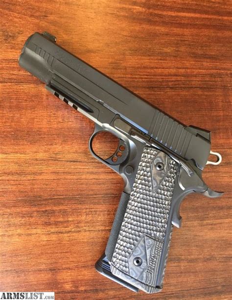 Armslist For Saletrade Railed 1911 In 45acp Wilson Combat Trigger
