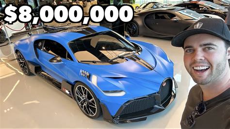 Billionaire Buys 8 Million Bugatti Divo In Cash Youtube