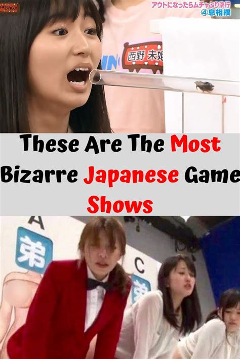 These Are The Most Bizarre Japanese Game Shows Japanese Game Show