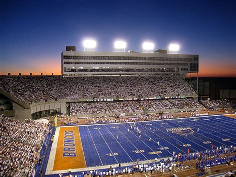 Maybe you would like to learn more about one of these? Boise State Sunset over Bronco Stadium - a photo on Flickriver