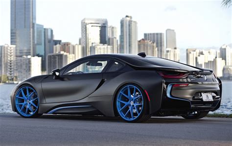 Bmw i8 transformed into a matte black monster by carbon wraps orlando. bmw i8 matte black | Bmw i8, Bmw, Hybrid sports car