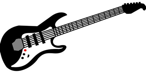 Elektrická Gitara Hudba Vektorová Grafika Zdarma Na Pixabay