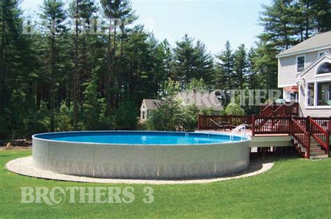 Aboveground Pools — Brothers 3 Pools