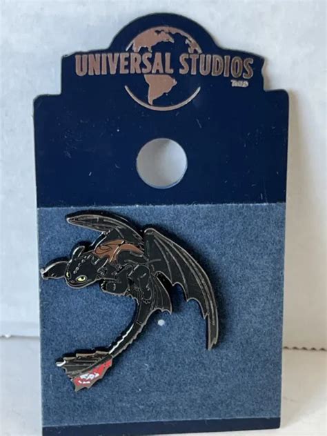 Universal Studios Dreamworks How To Train Your Dragon Toothless Enamel