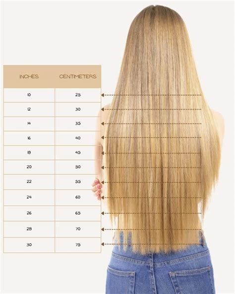 How To Choose Hair Extension Lengthswith Length Charts
