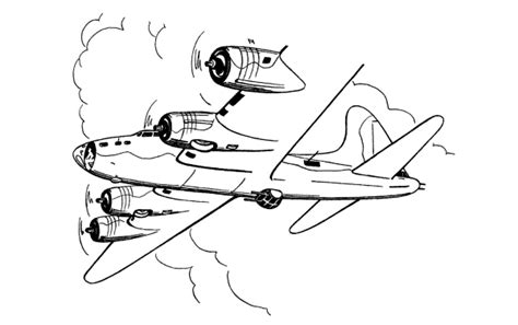 For the weapon patterns, see war paint. B-17 Flying Fortress coloring page - Free Coloring Library