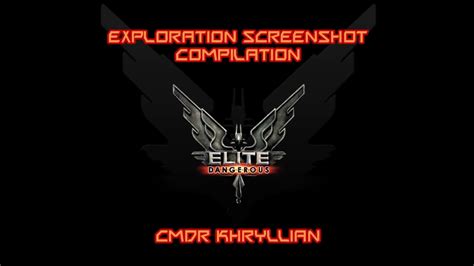 Exploration Screenshot Compilation Elite Dangerous Youtube
