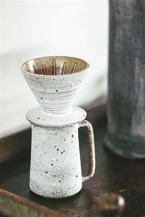 Mizuki Rusted Coffee Filter Set By Qi Xi Mug Snug Pottery