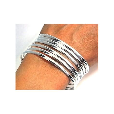 Conjunto De Pulseras Semanario Lisas De Plata De Ley 3mm 65mm Diámetro Talla M Pulseras