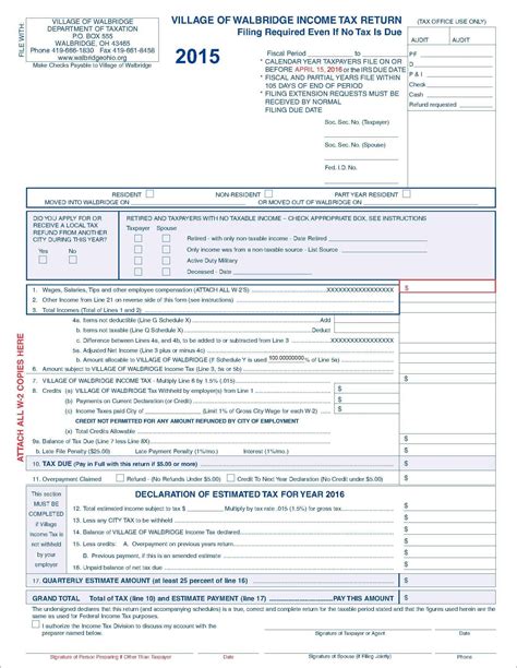 1040ez Ohio Tax Form Instructions Form Resume Examples