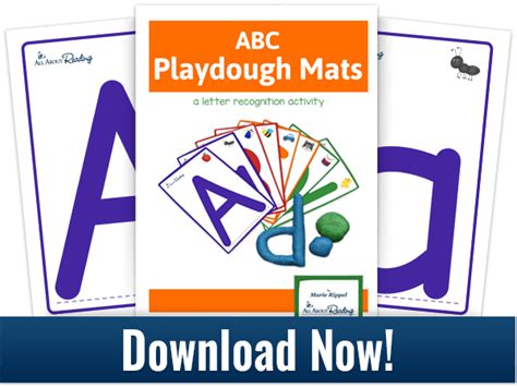 Each play dough mat features a capital letter from a to z. ABC Playdough Mats + FREE Printable and Video!