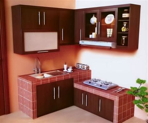 warna cat  bagus  dapur minimalis ide perpaduan warna