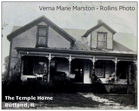The Temple Home Rutland Il Photo From Verna Marie Marston Rollins