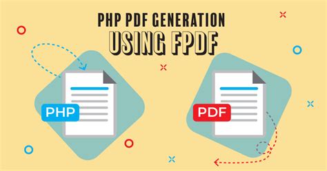 How To Generate Pdfs With Php Pdf Generator Learn More