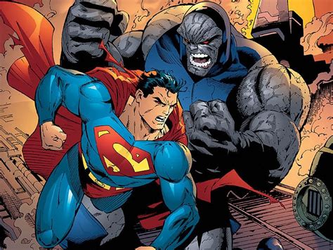 Superman Man Of Steel Darkseid Dc Comics Superheroes Superhero Cyborg