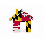Maryland Icon Flag State Px