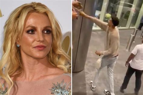 Britney Spears Caught Going On Bizarre Rant In British Accent Just Before She Was Slapped In