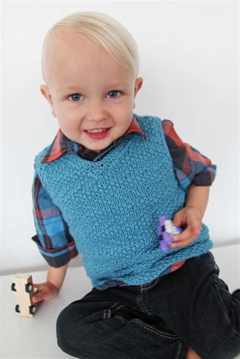 How to crochet a warm vest for a boy? Knitted Vest Patterns for Boys (With images) | Knit vest ...