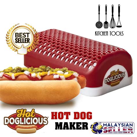 Tollo Astv Hot Doglicious Microwave Hot Dog Sausage Cooker Maker