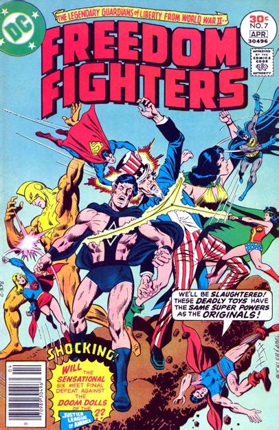 Freedom Fighters Vol 1 7 Dc Database Fandom Powered By Wikia