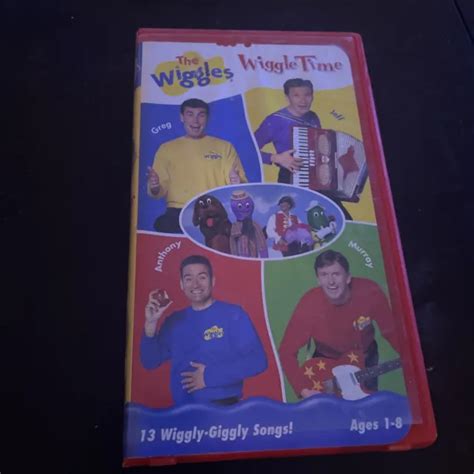 Wiggles The Wiggle Time Vhs 1999 550 Picclick