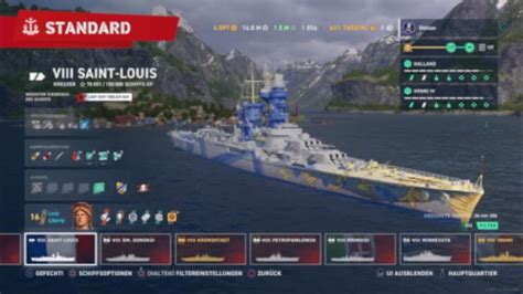 World Of Warships Legends Saint Louis Youtube