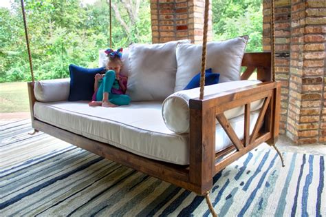 Avery Wood Porch Swing Bed Daybed Twin Or Crib Size By James And James